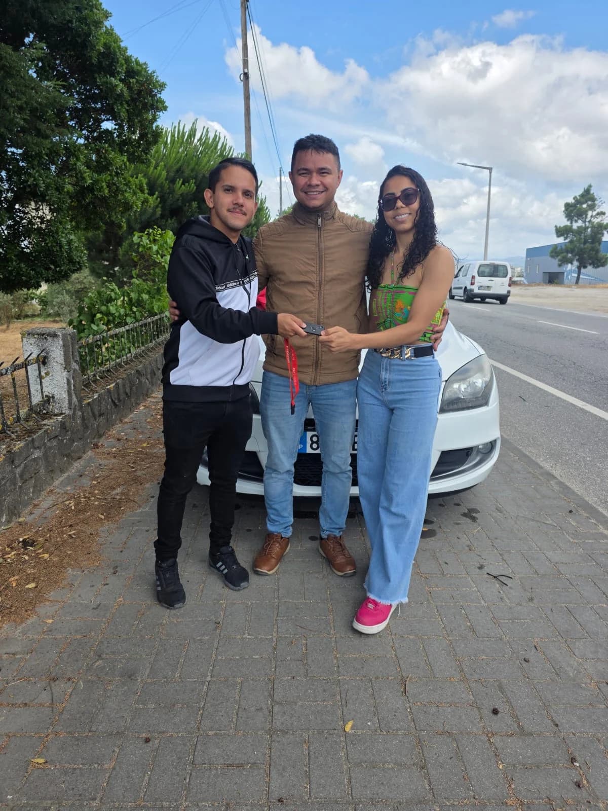 Cliente Amescar com a sua viatura